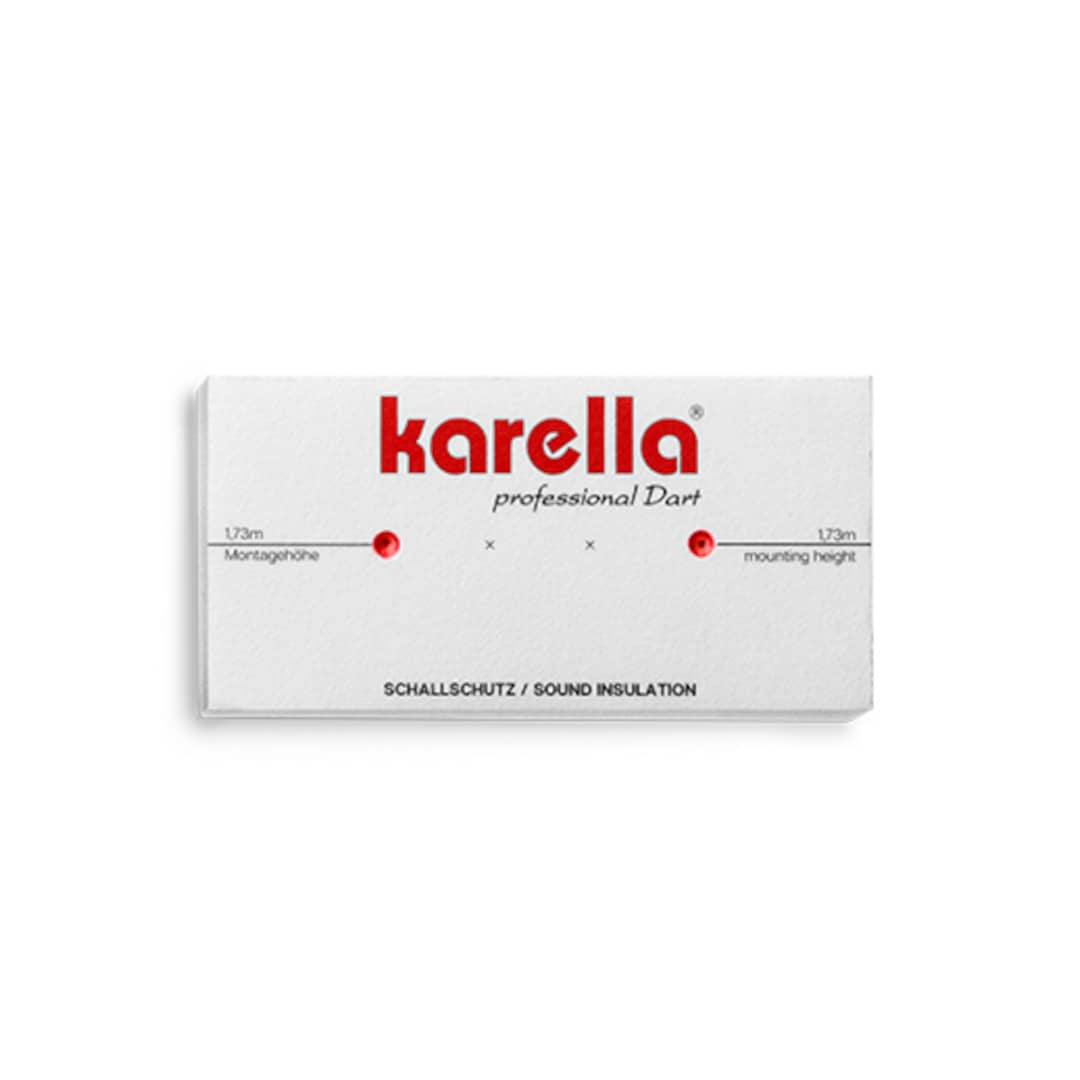 Karella Schallschutz für Steeldartboards – Dart-Palace